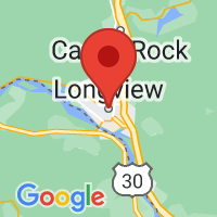 Map of Longview, WA US